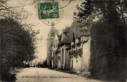 Ak Le Chatelet in Brie Seine et Marne, Chateau des Dames