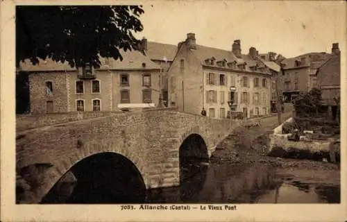 Ak Allanche Cantal, Le Vieux Pont