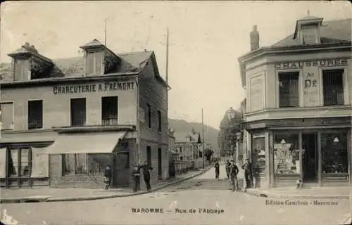 Ak Maromme Seine Maritime, Rue de l'Abbaye