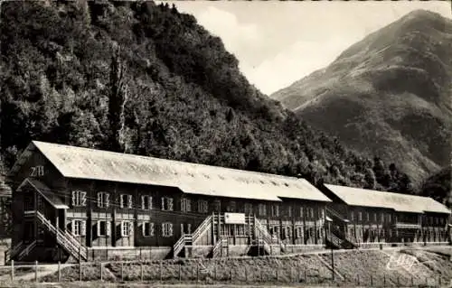 Ak Gèdre Hautes Pyrénées, Fragneres, Colonie Henri Dunant, Croix Rouge Francaise