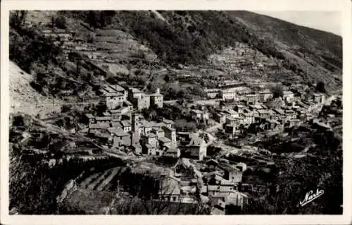 Ak Fontpédrouse Pyrénées Orientales, Gesamtansicht