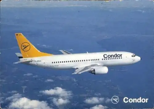 Ak Deutsches Passagierflugzeug, Condor, Boeing 737-300