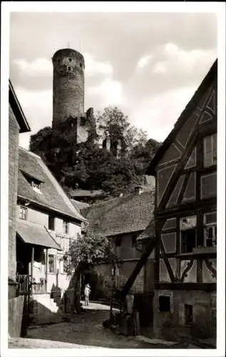 Ak Eppstein im Taunus, Malerischer Winkel, Burg