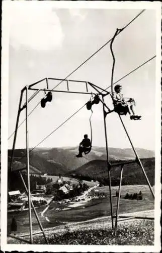 Ak Feldberg im Schwarzwald, Sessellift, Feldberger Hof, Seebuck