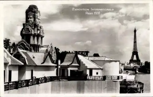 Ak Paris, Internationale Ausstellung 1937, Indochina