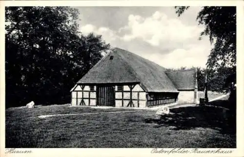 Ak Husum in Nordfriesland, Ostenfelder Bauernhaus