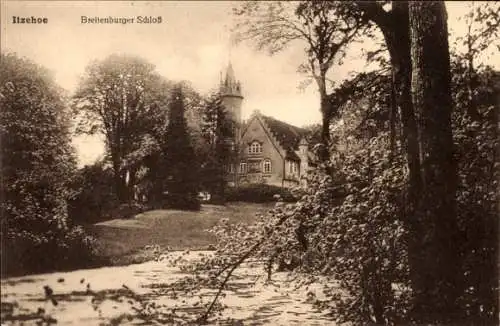 Ak Breitenburg bei Itzehoe in Holstein, Schloss Breitenburg