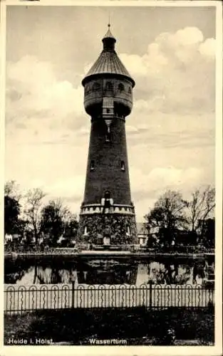 Ak Heide in Holstein, Wasserturm