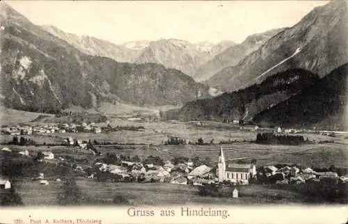 Ak Bad Hindelang im Oberallgäu, Panorama