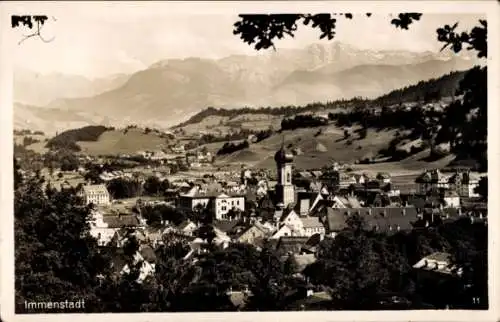 Ak Immenstadt im Allgäu Schwaben, Panorama