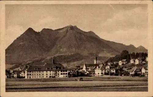 Ak Sonthofen im Oberallgäu Schwaben, mit Grünten