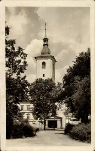 Ak Lanškroun Landskron Region Pardubice, Kostel sv. Vaclava