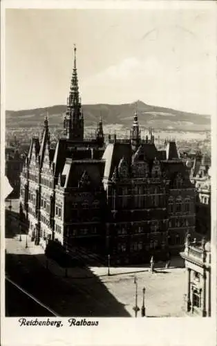 Ak Liberec Reichenberg in Böhmen, Rathaus