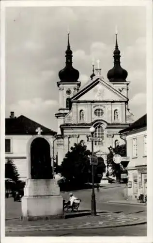 Ak Stará Boleslav Altbunzlau Mittelböhmen, Kirche