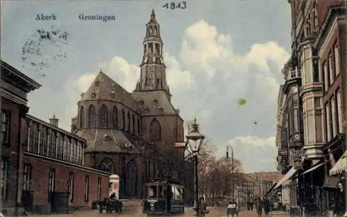 Ak Groningen Niederlande, Akerk