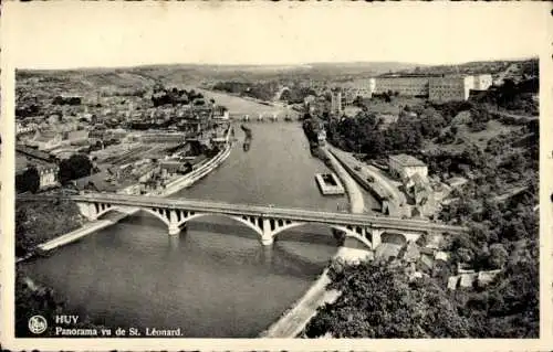 Ak Huy Wallonien Lüttich, Panorama vu de St. Léonard