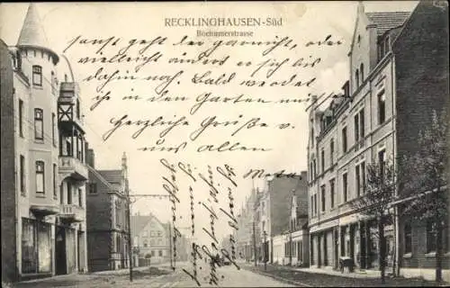 Ak Recklinghausen Süd, Bochumer Straße