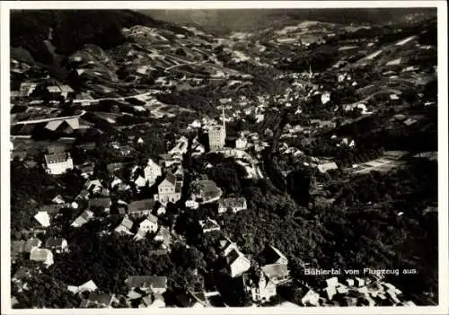 Ak Bühlertal im Schwarzwald, Fliegeraufnahme