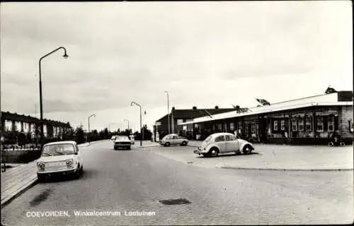 Ak Coevorden Drenthe, Einkaufszentrum Lootuinen