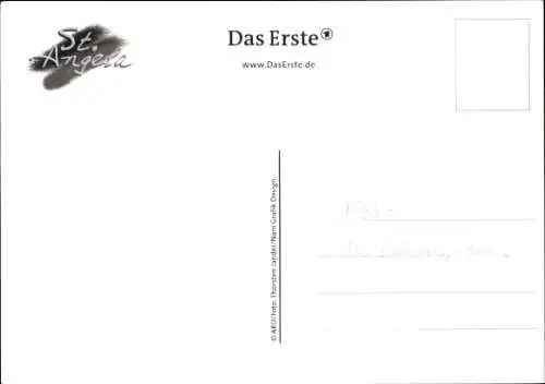 Ak Schauspielerin Sabine Marcus, Portrait, Autogramm