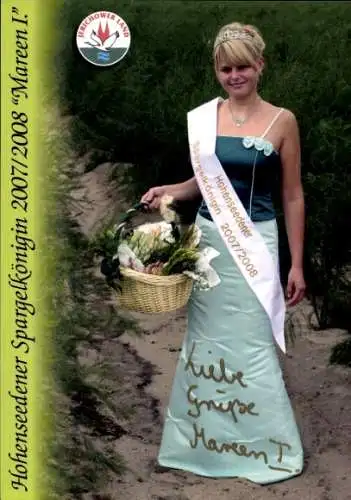 Ak Schauspieler Mareen I., Portrait, Autogramm