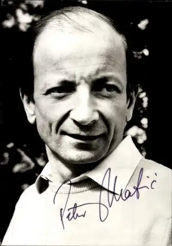 Ak Schauspieler Peter Matic, Portrait, Autogramm