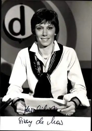 Ak Schauspielerin Sissy de Mas, Portrait, Autogramm