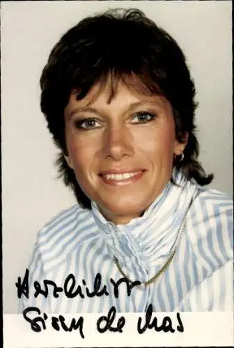 Ak Schauspielerin Sissy de Mas, Portrait, Autogramm