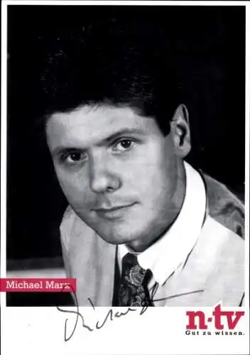 Ak Schauspieler Michael Marx, Portrait, Autogramm