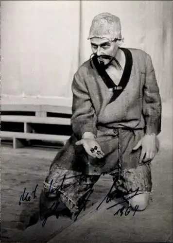 Ak Schauspieler Günther Marx, Portrait, Autogramm