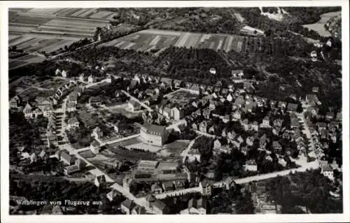 Ak Waiblingen in Württemberg, Fliegeraufnahme