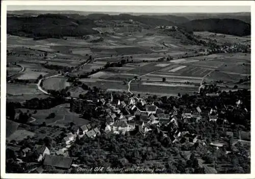 Ak Oberrot in Württemberg, Fliegeraufnahme