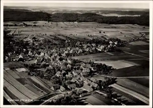 Ak Waldtann Kreßberg in Württemberg, Fliegeraufnahme