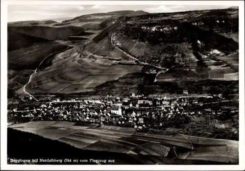 Ak Deggingen in Württemberg, Fliegeraufnahme, Nordalbberg