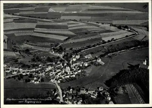 Ak Wallhalben in der Pfalz, Fliegeraufnahme