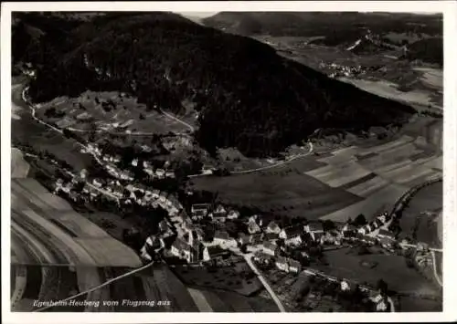 Ak Egesheim in Württemberg, Fliegeraufnahme, Heuberg