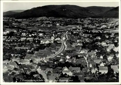 Ak Friesenheim in Baden, Fliegeraufnahme