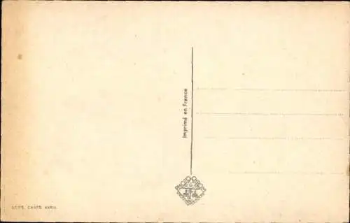 Ak 1. April, Vermenschlichte Katze als Taucher, Fisch