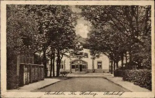 Ak Buchholz in der Nordheide, Bahnhof