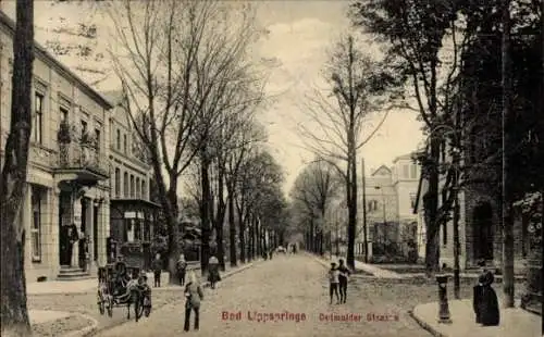 Ak Bad Lippspringe im Kreis Paderborn, Detmolder Straße