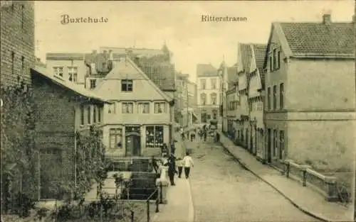 Ak Buxtehude in Niedersachsen, Ritterstraße