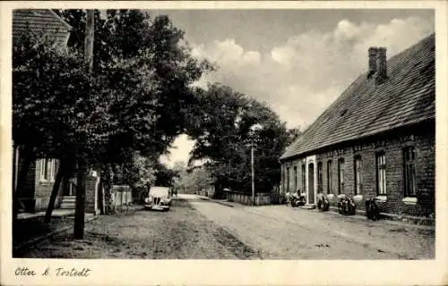 Ak Otter in Niedersachsen, Straßenpartie