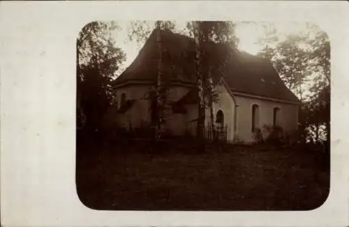 Foto Ak Seegeritz Taucha in Nordsachsen, Katharinenkirche