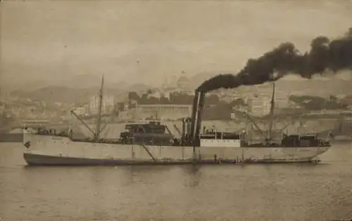 Foto Ak Russischer Dampfer Wolucda