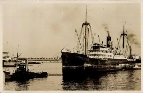 Foto Ak Frachtschiff Eisenach, NDL, Schleppschiff