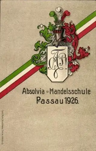 Studentika Ak Passau in Niederbayern, Absolvia Handelsschule 1926