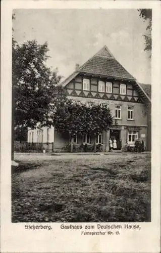 Ak Steyerberg Niedersachsen, Gasthaus zum Deutschen Hause