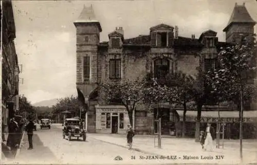 Ak Saint Jean de Luz Pyrénées Atlantiques, Haus Ludwig XIV