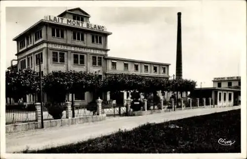 Ak Rumilly Haute-Savoie, Mont-Blanc-Milchfabrik