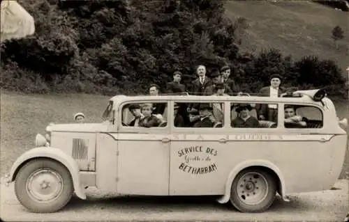 Ak Bétharram Pyrénées-Atlantiques, Bétharram-Höhlen, Bus